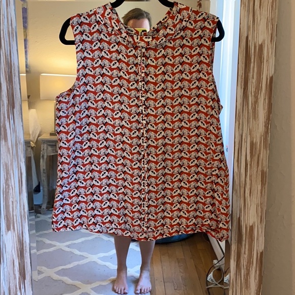 Tory Burch patterned tank - Picture 3 of 7